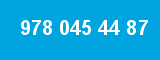 978 045 44 87 978 045 44 87